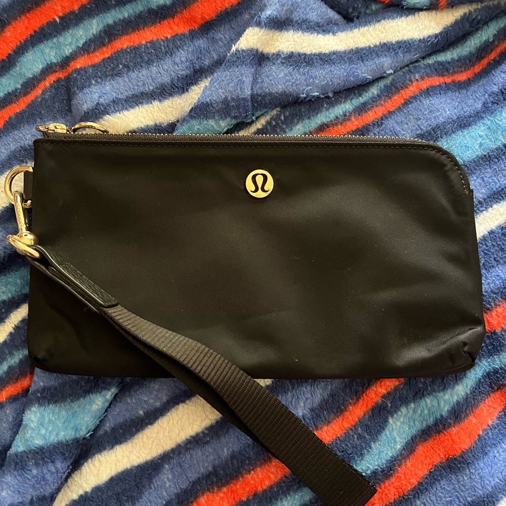 lululemon athletica Black Wristlet